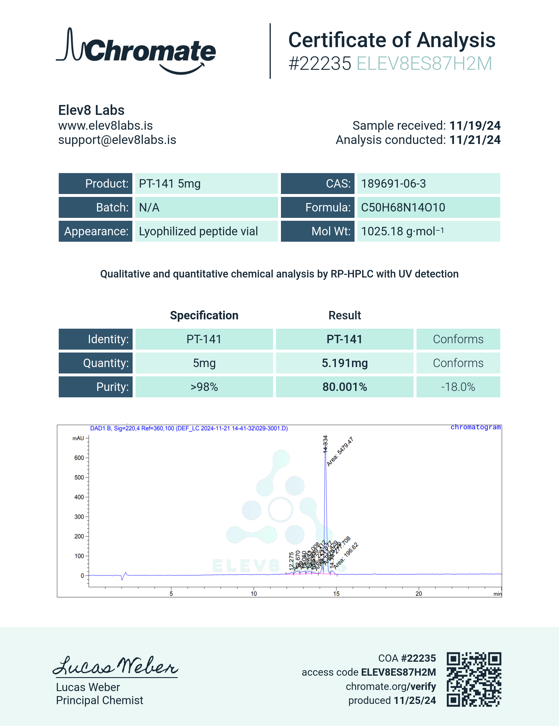 PT-141 - 5mg - Image 2