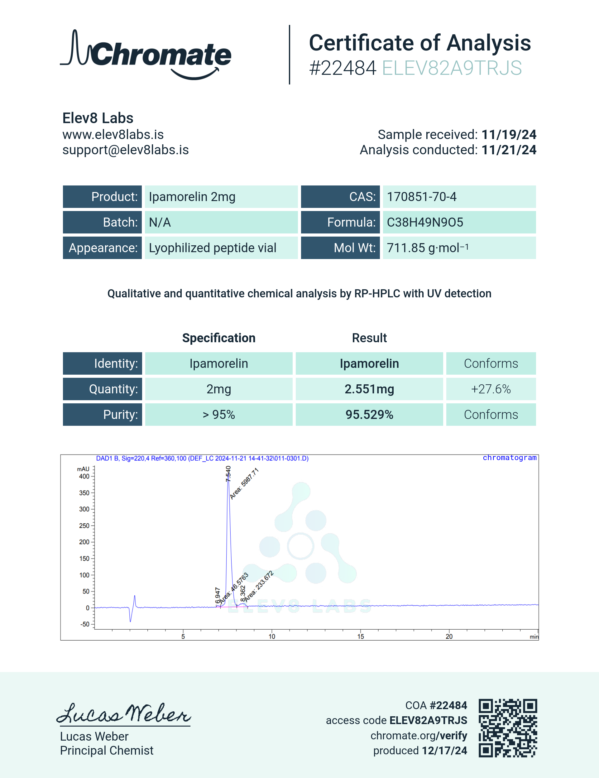 Ipamorelin - 2mg - Image 2