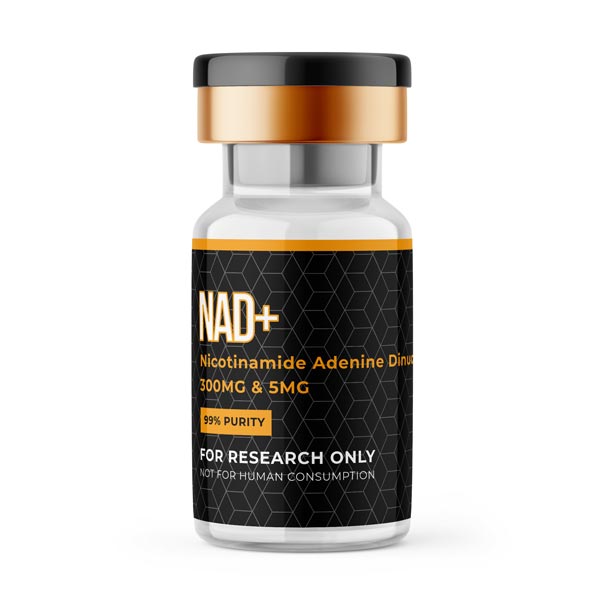 NAD+ (Nicotinamide Adenine Dinucleotide) 300mg & 5mg